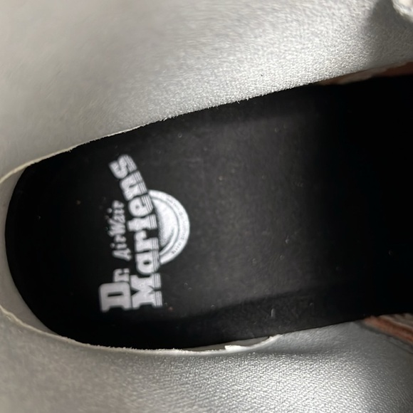 NEW Dr. Marten’s 1460 Boots Lace Up Lug Sole White 8 ZAVALA - Picture 9 of 10